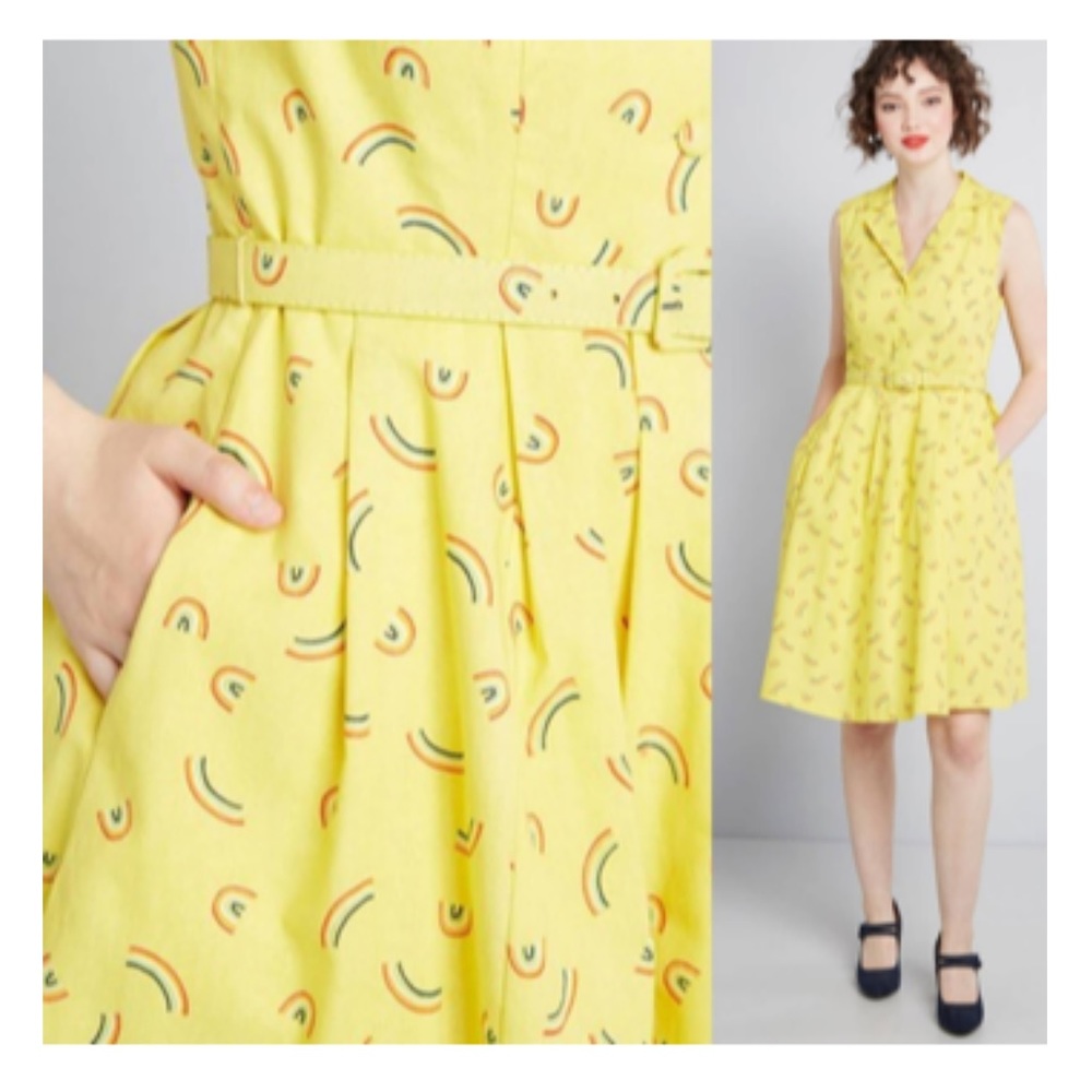 ModCloth Rainbow Dress